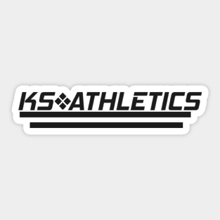 KS ATHLETICS BLK Sticker